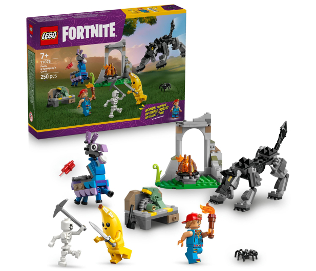 LEGO Fortnite 77075 Skórek i Iskra oraz obóz - 1331671 - zdjęcie 2